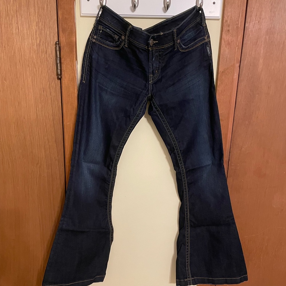 Silver jeans